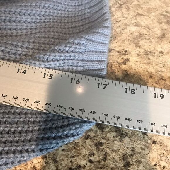 Elodie Blue Sweater Size XS Acrylic - Picture 7 of 9